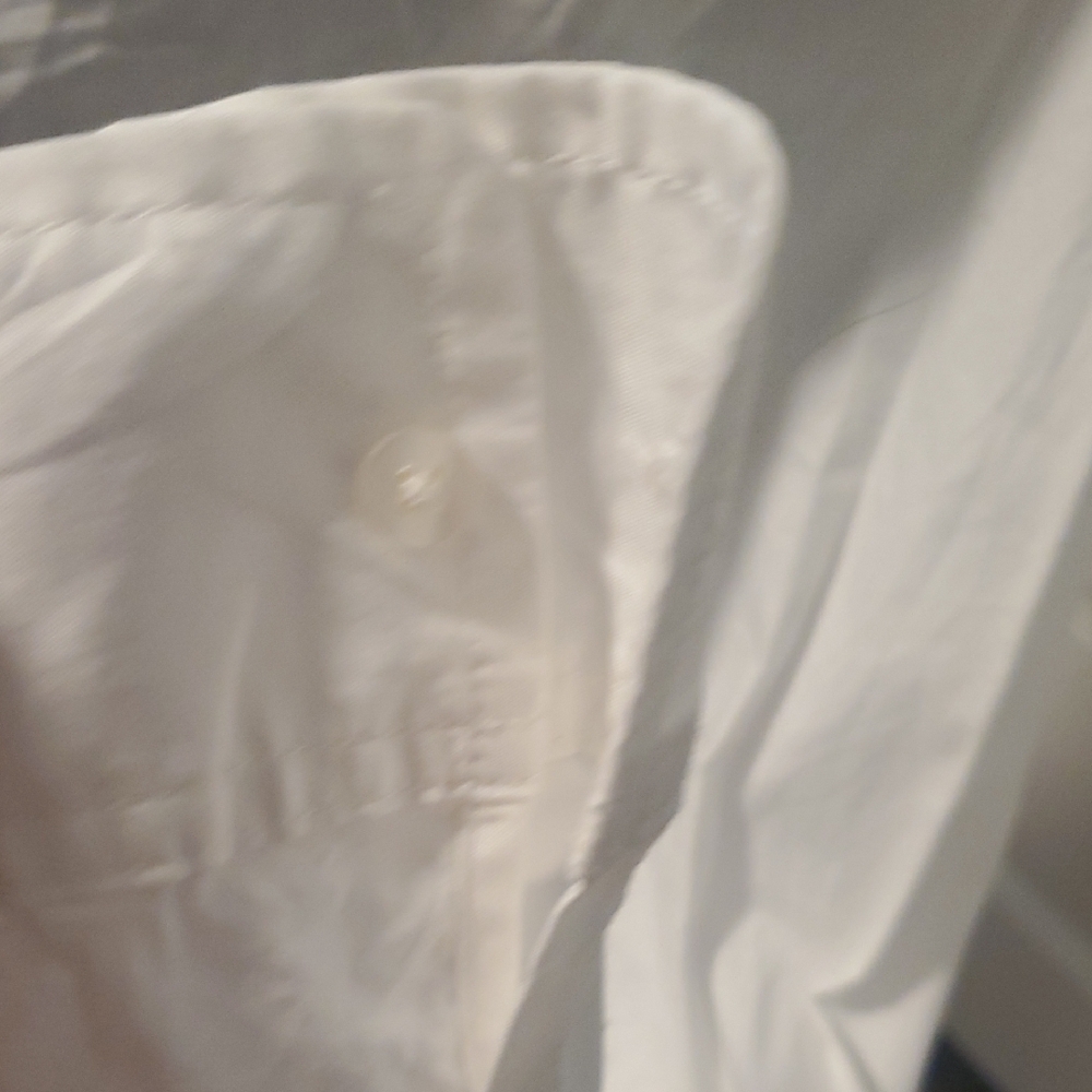 Gap Classic White Button-Up Blouse - image 8